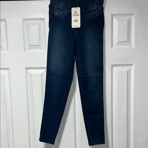 TISSINI butt lifting Colombian  Dark Blue Skinny Jeans